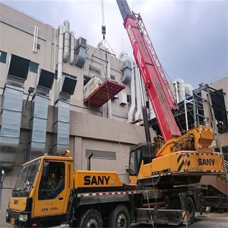 平远租赁大型汽车吊，助力工程项目高效进行