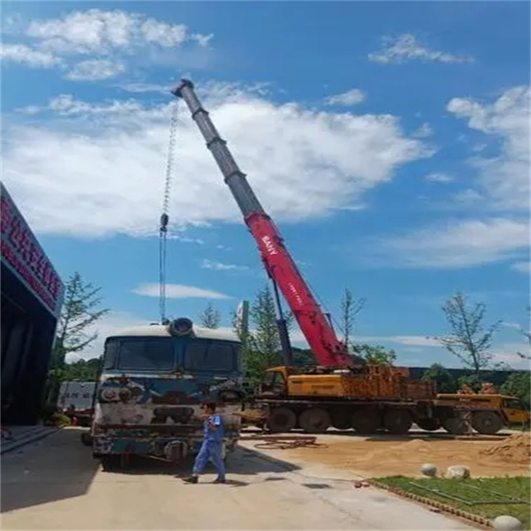 平远吊车出租｜16吨汽车吊｜工地吊装/设备吊运｜灵活调度_专业团队